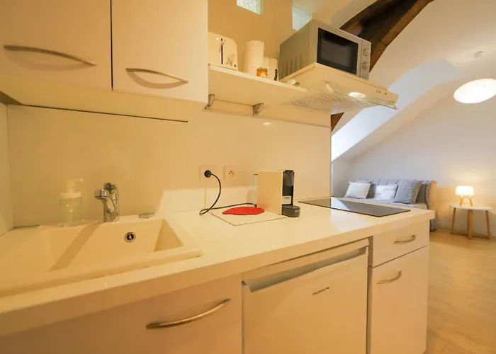 Le Sommeiller - Hyper Centre Avec Garage Apartament